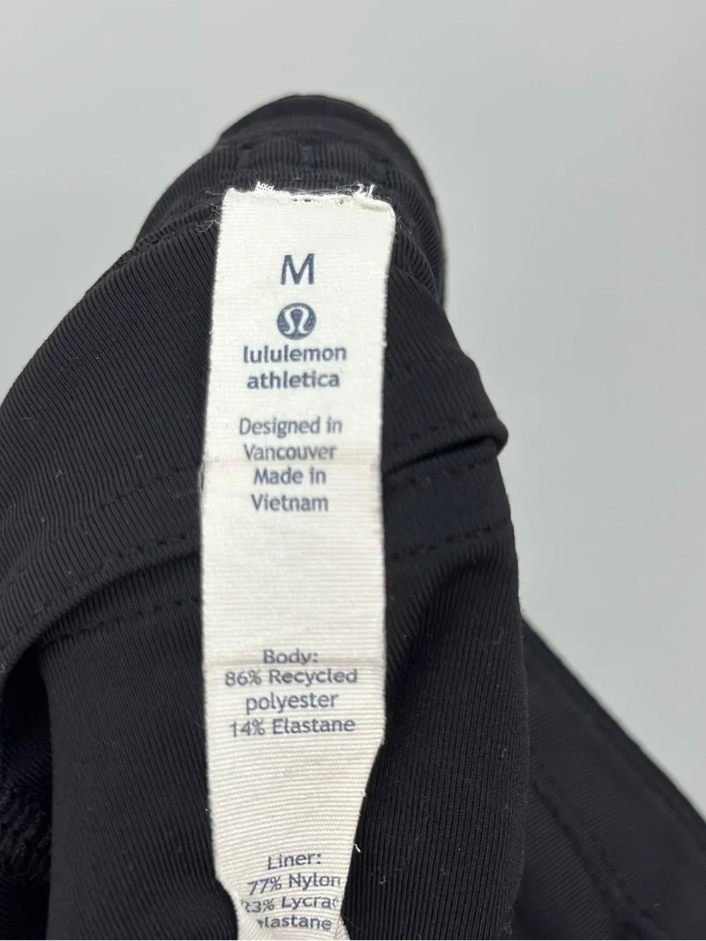 Lululemon T.H.E. Short Men’s Medium Black Abstract Print Lined Training Gym